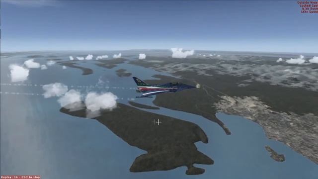 [FSX] Flight Simulator X - Pugachev's Cobra using the Eurofighter Typhoon смотреть онлайн
