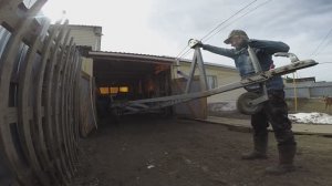 Лодочный прицеп на роликах, сделанный своими руками.