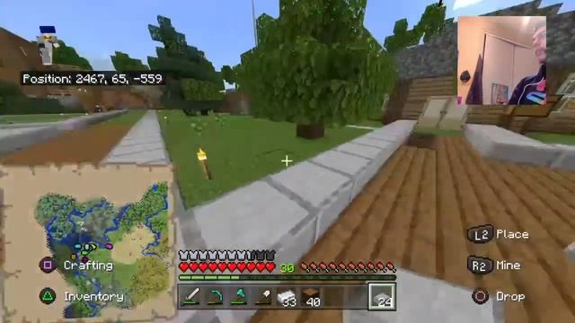 Minecraft PS4 Bedrock Survival [9] |Building, Building, and more Building смотреть онлайн