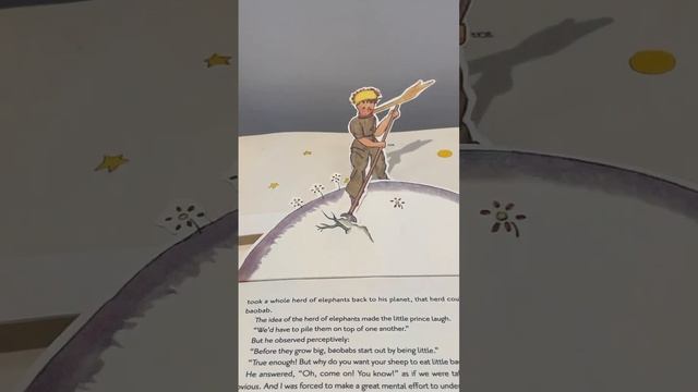 The little prince by Antoine de Saint-Exupéry#thelittleprince #asmr #popupbook смотреть онлайн