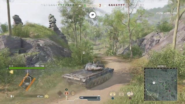 VZ. 55 - Tier X Czech Heavy: 9.1K Damage: WoT Console - World of Tanks Console смотреть онлайн