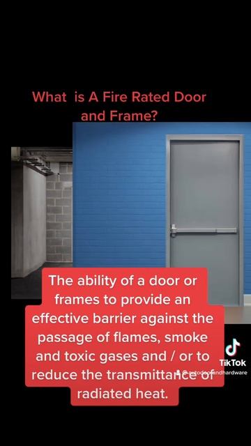 What Is A Fire Rated Door or Frame? смотреть онлайн