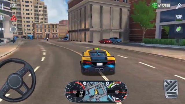 Taxi Sim Simulator USA - Bugatti Divo 2023 Driving New York City Android Gameplay смотреть онлайн