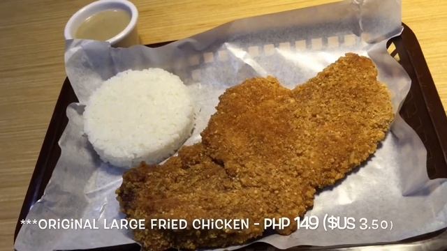 Hot Star Taiwanese Large Fried Chicken Chop Spark Place Araneta Center by HourPhilippines.com смотреть онлайн