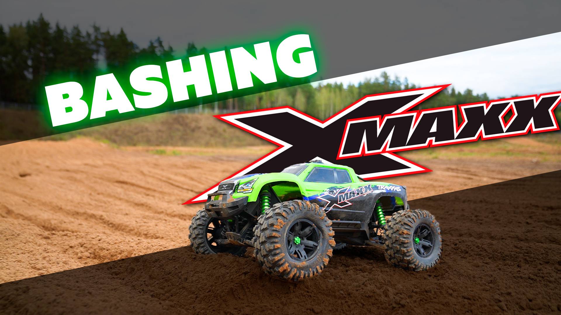 Traxxas Xmaxx VS Moto Track.