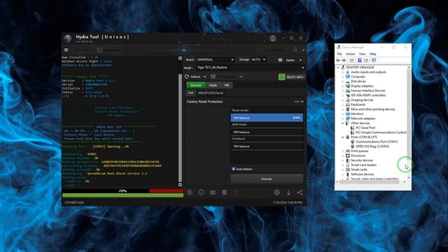 Realme C63 (RMX3939) | Erase FRP One Click | Hydra Tool смотреть онлайн
