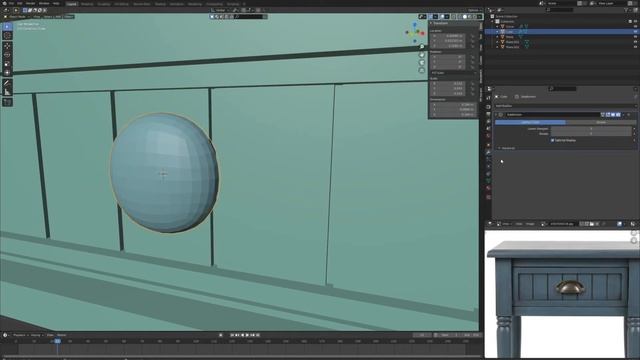 Antique End Table | Time-Lapse | Blender 2.92.0 смотреть онлайн