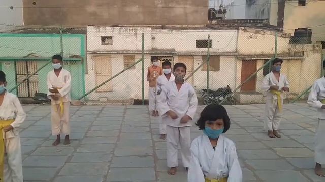 Doing Self Defence Training And Karate 🥋 Style Defence