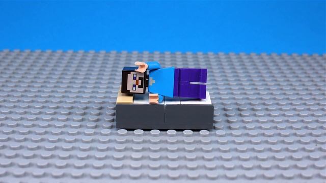Lego minecraft building brick day bed смотреть онлайн