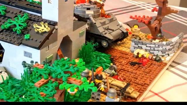 lego ww2 moc pour concoure de legoarmy production смотреть онлайн