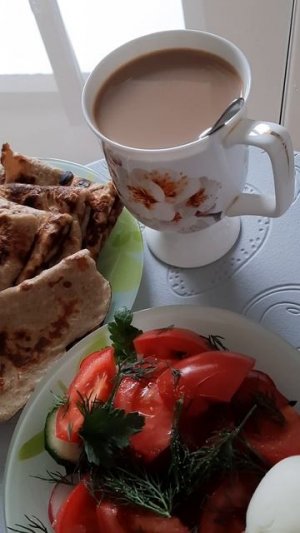 Мой завтрак диабетика