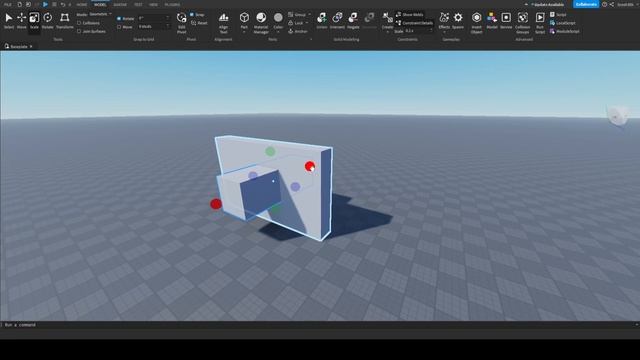 КАК ВЫРЕЗАТЬ ОТВЕРСТИЕ В СТЕНЕ. Roblox Studio смотреть онлайн