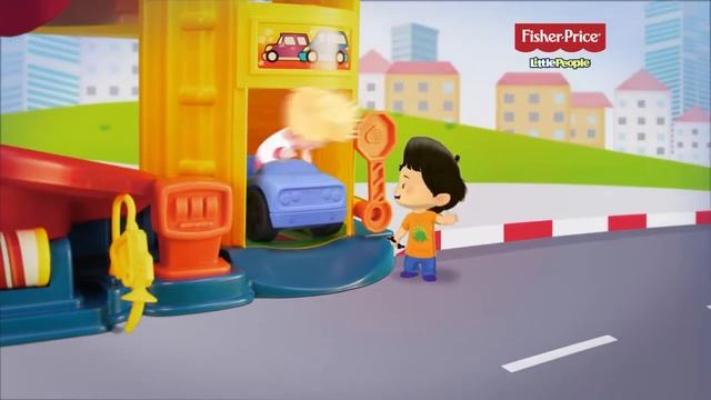 Milkshake sponsors fisher price little People смотреть онлайн