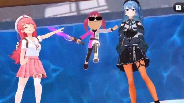 Suichan Completely Destroys Miko's body [Hololive Eng Sub] смотреть онлайн