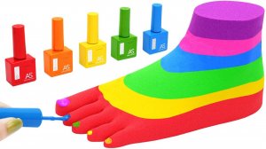 ДЕЛАЕМ ОГРОМНЫЕ ЦВЕТНЫЕ ФИГУРЫ ИЗ ПЕСКА МУЛЬТИКИ ВИДЕО КАНАЛ ИГРАЛКИ-ЗАЛИПАЛКИ