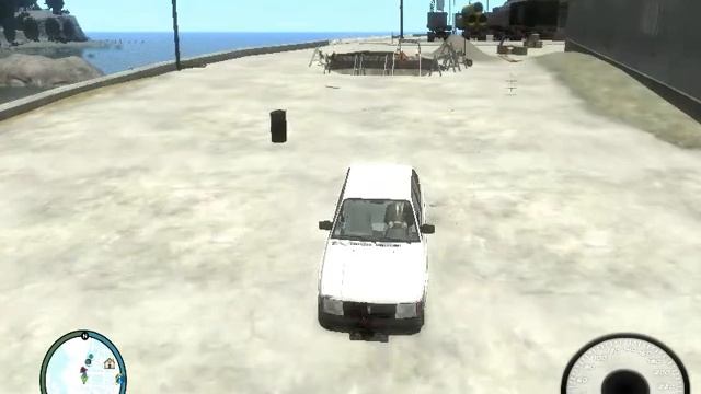 GTA IV: Москвич-2141 против копов смотреть онлайн