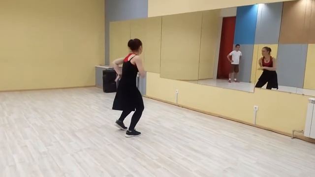 SALSA CUBANA (CASINO) FOOTWORK Advanced. Olga Samoilova