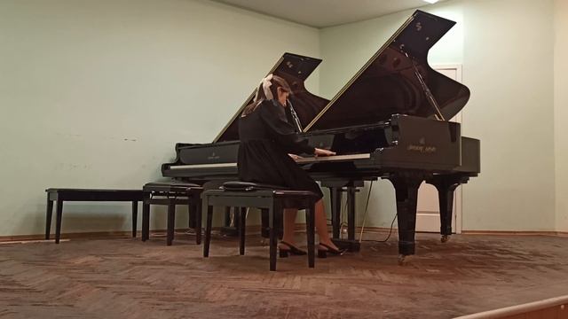 Ф.Лист Сонет Петрарки № 104.Исп.Ульяна Ерофеева, класс профессора Сорокиной Я.Ю. смотреть онлайн