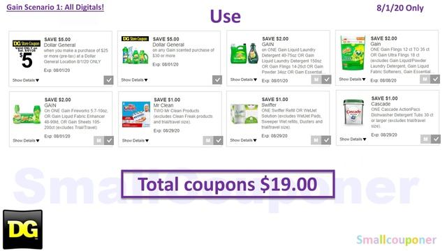 Dollar General Gain Scenarios 8/1/20! All Digital Deals! смотреть онлайн