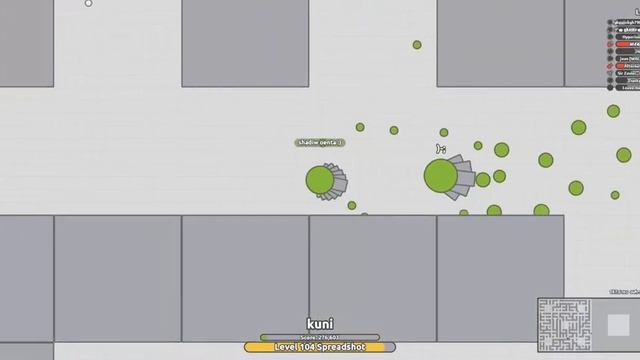 Dreadnoughts with spreadshot tank for 12 minutes - arras.io смотреть онлайн
