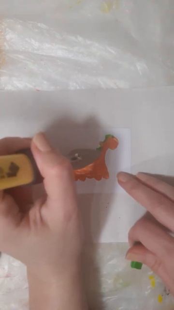 Art. Dinosaur. Wax sketch. Fast drawing in 1 minute. Hot wax #shorts# смотреть онлайн