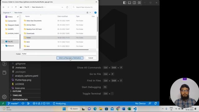 How to download GitHub project in flutter |Flutter tutorial| 2023 Hindi смотреть онлайн