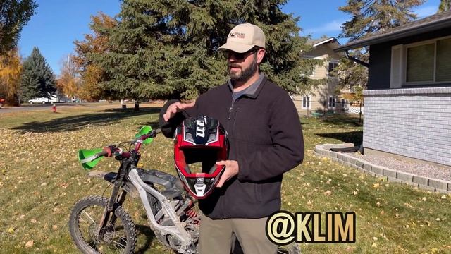 Klim F5 Carbon Fiber HELMET Review - Saved My Life in Surron Edirtbike Crash смотреть онлайн