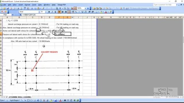 STRUCTURAL FINITE ELEMENT ANALYSIS & DESIGN OF A BOX CULVERT TO BD 37/01 & BS 5400 USING STAAD.PRO смотреть онлайн