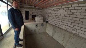 КАК ПОСТРОИТЬ БАННЫЙ КОМПЛЕКС С БАССЕЙНОМ НА СВОЕМ УЧАСТКЕ \ СТРОИТЕЛЬСТВО С КОМАНДОЙ СТРОЙ-КА