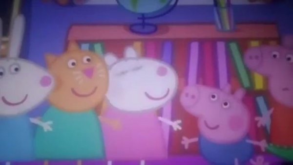 свинка пеппа игра в кальмара 1 серия красный зелёный свет