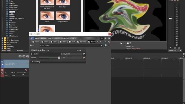 How To Make Cosmic Sphere On Sony Vegas Pro