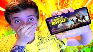 Как скачать Fortnite на android телефон !!؟ Фортнайт геймплей на телефоне ios