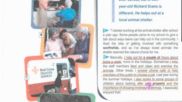 Spotlight 9 Модуль 6A. Lending a Helping Hand