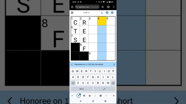 Speedsolving the NY Times Mini Crossword! (28 Dec 23) смотреть онлайн