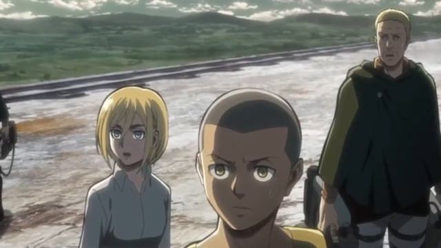 EREN VS RAINER TITAN FIGHT смотреть онлайн