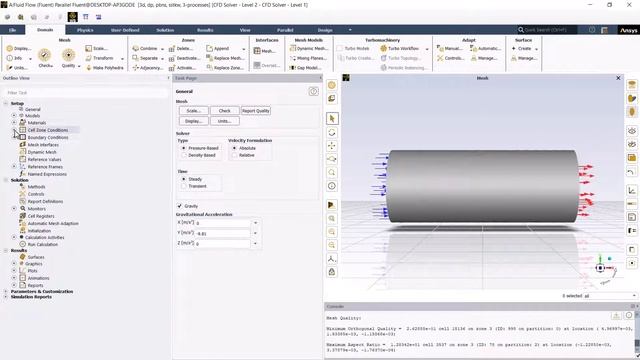 Geometry import from SOLIDWORKS to Fluent and COMSOL смотреть онлайн