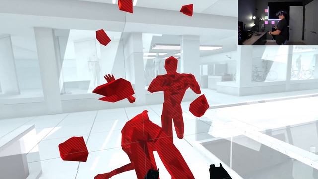 SLOW DOWN TIME! | SuperHOT VR #1 (HTC VIVE Virtual Reality) смотреть онлайн