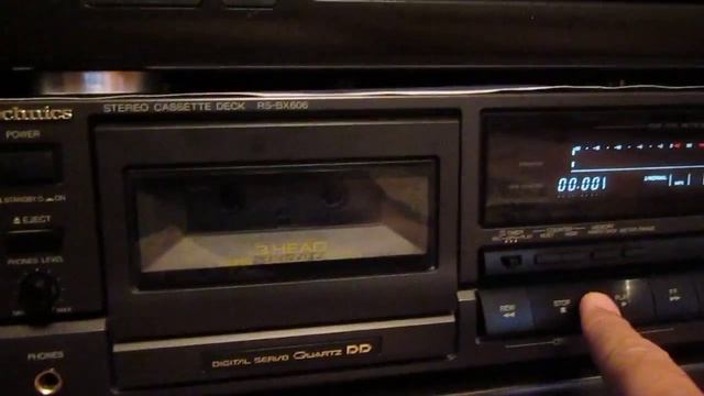 TDK HD-30 & Technics RS-BX606 (demagnetizare capete) смотреть онлайн