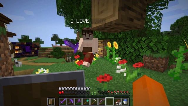 Ухаживаю за животными в Minecraft!! смотреть онлайн