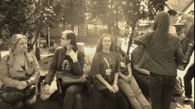 Flash Mob Będzin 3 kwietnia 10 lat Polski w UE смотреть онлайн