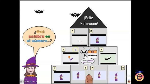 💻 Juegos PPT- Vocabulario de Halloween смотреть онлайн