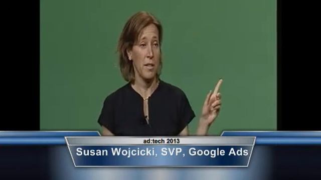 Opening Keynote - 5 Ideas for the Future of Digital Advertising by Susan Wojcicki, Google смотреть онлайн