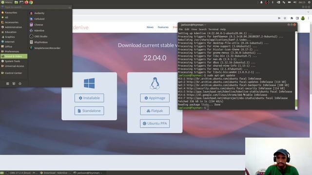 Como instalar o editor vídeo gratuito Kdenlive no Linux Ubuntu: passo-a-passo смотреть онлайн