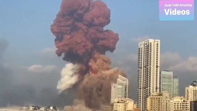 Lebanon: Major Explosion Beirut Port...