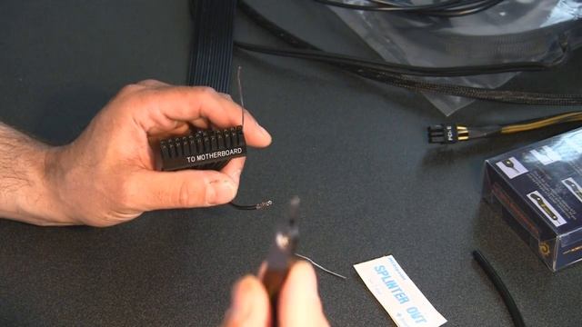 How To Remove the Pins on the 24 Pin and 6/8 PCIe Cables смотреть онлайн