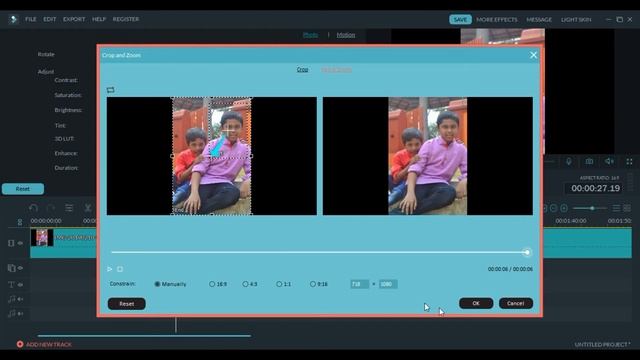 How to make a Pan & Zoom Transition in filmora/Enjoy with Niranjan смотреть онлайн