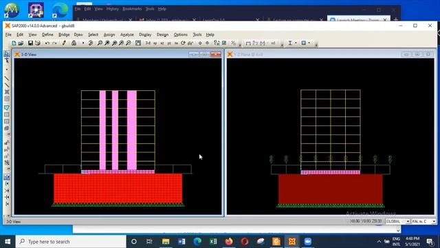 Part 03: Foundation Modeling for different soil types using sap2000 by Prof. M.T.R. Jayasinghe смотреть онлайн