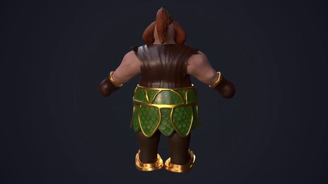 Гном в ZBrush Dwarf смотреть онлайн