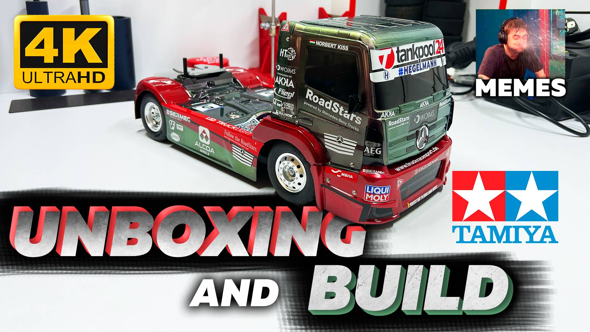 Собираю красивый грузовик. Tamiya TT-01 (Mercedes).