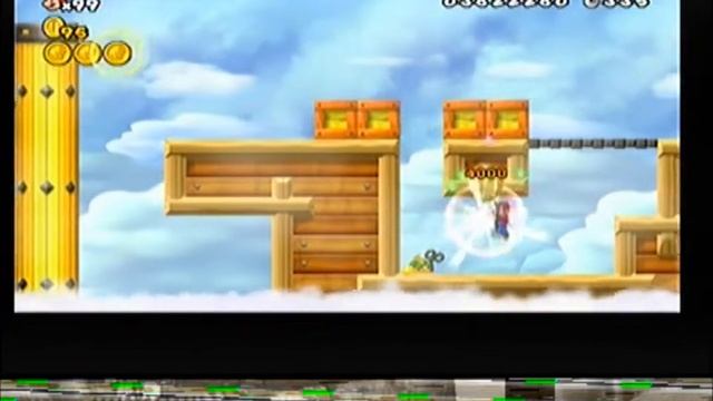 New Super Mario Bros. Wii /50 Welt 6-Schiff/Anker +Sternenmünzen смотреть онлайн